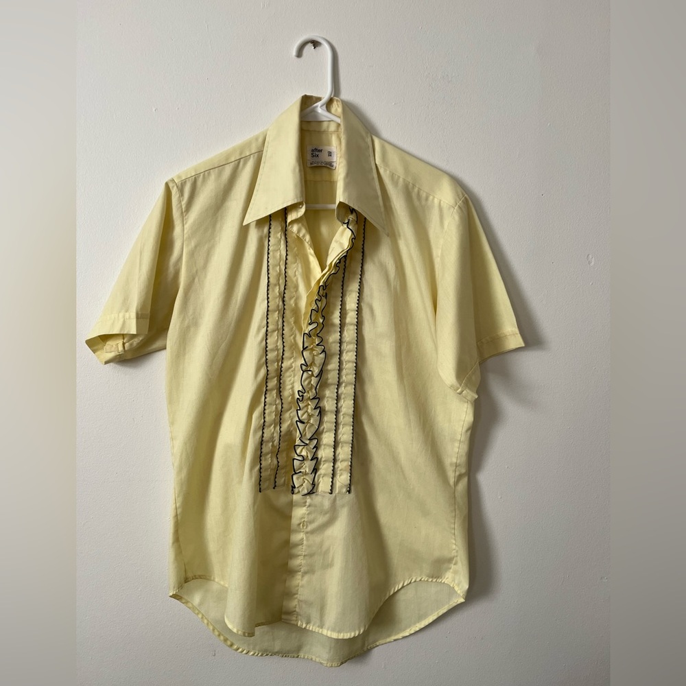 1970,s Men’s After 6 prom shirt